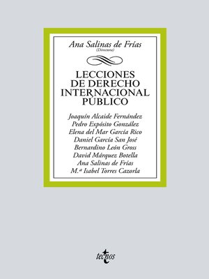 cover image of Lecciones de Derecho Internacional Público